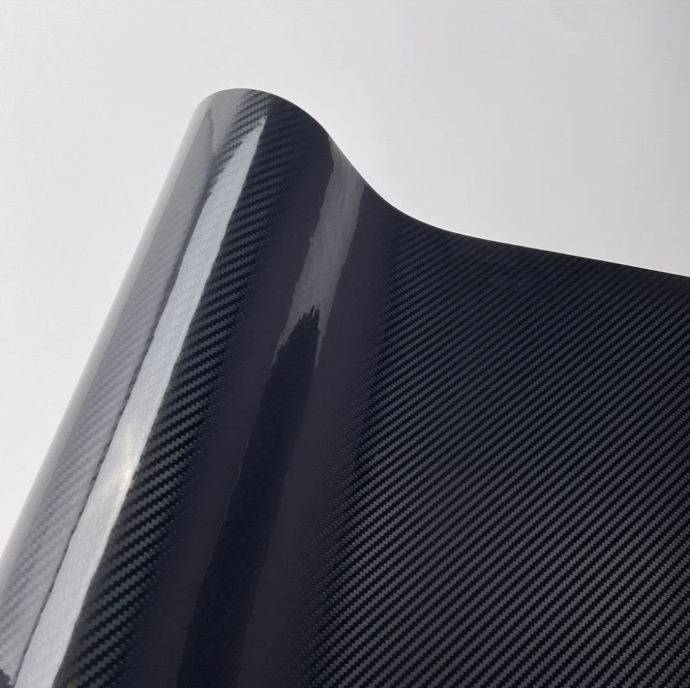 Självhäftande Vinyl high gloss Carbon Fiber  6D